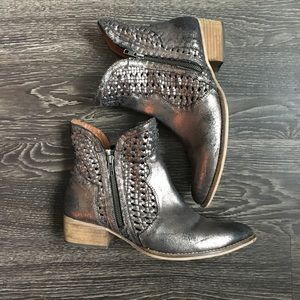 Seychelles Metallic Booties